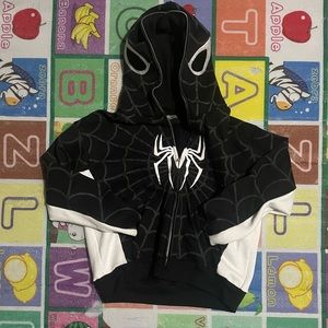 spiderman full zip hoodie divinethecelestial